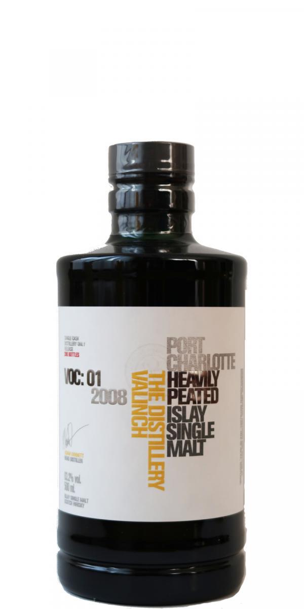 Port Charlotte VOC: 01 2008 The Distillery Valinch