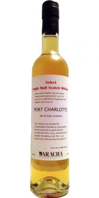 Port Charlotte 2002 AD Daracha Selection
