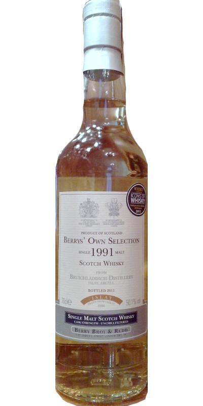Bruichladdich 1991 BR Berrys' Own Selection