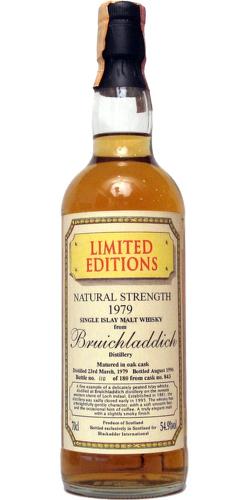 Bruichladdich 1979 BA Limited Editions - Natural Strength