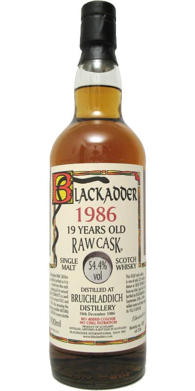 Bruichladdich 1986 BA Raw Cask