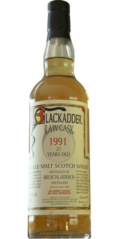 Bruichladdich 1991 BA Raw Cask