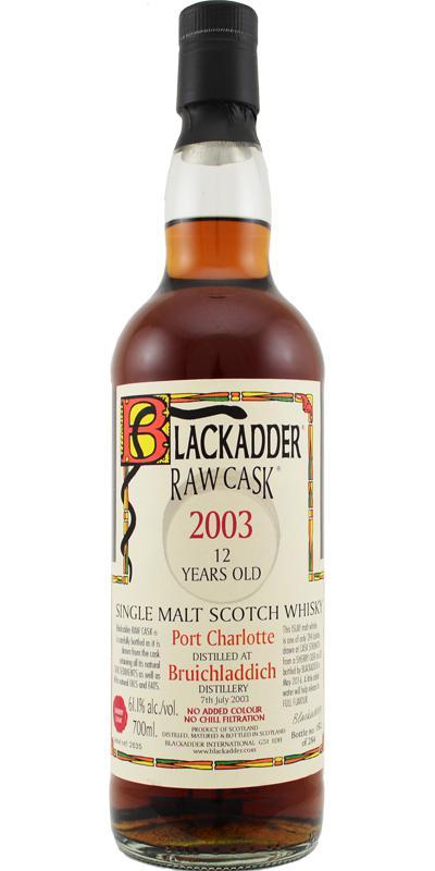 Port Charlotte 2003 BA Raw Cask