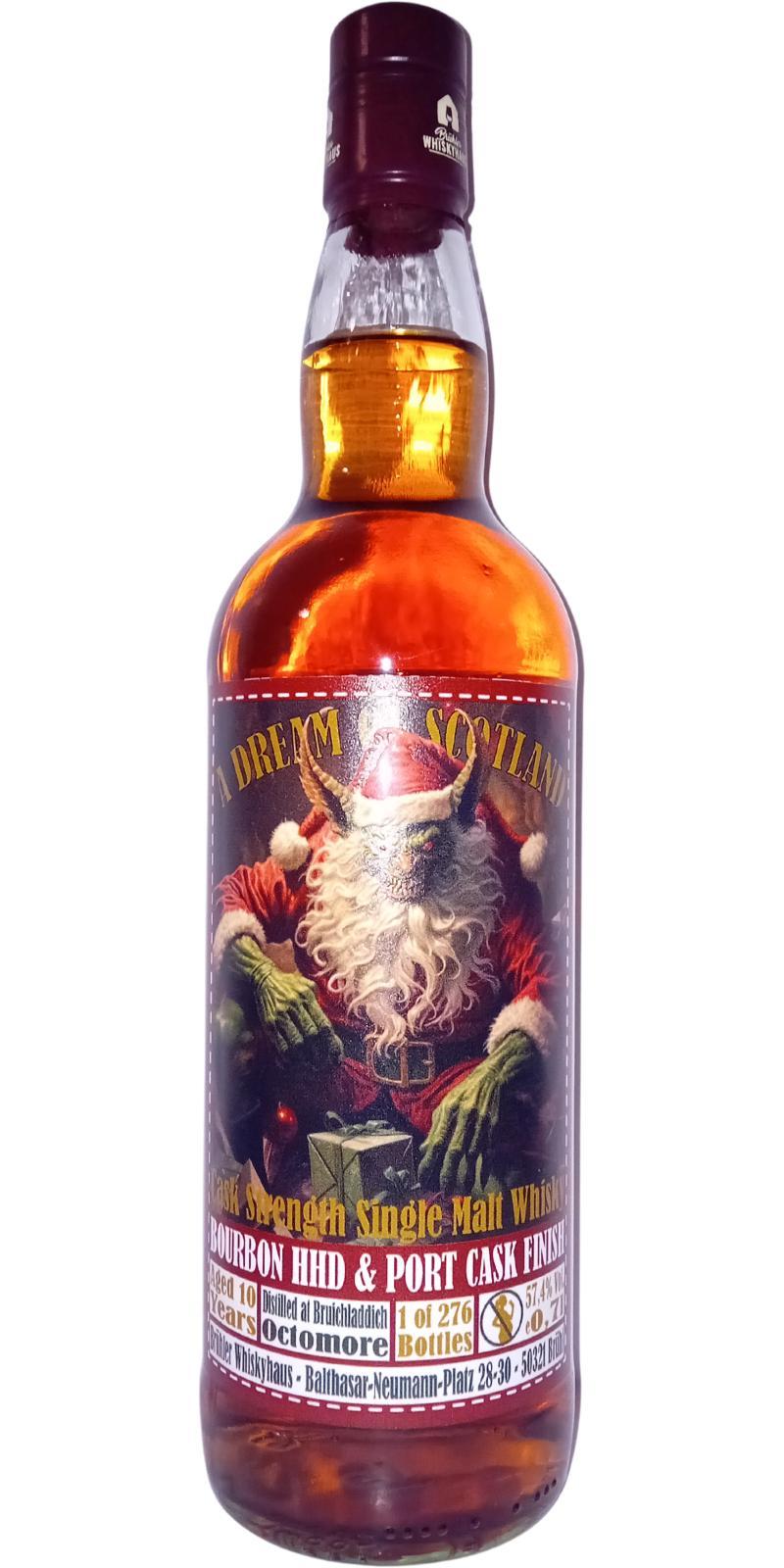 Octomore 10-year-old BW A Dream of Scotland - Holly Islay Christmas