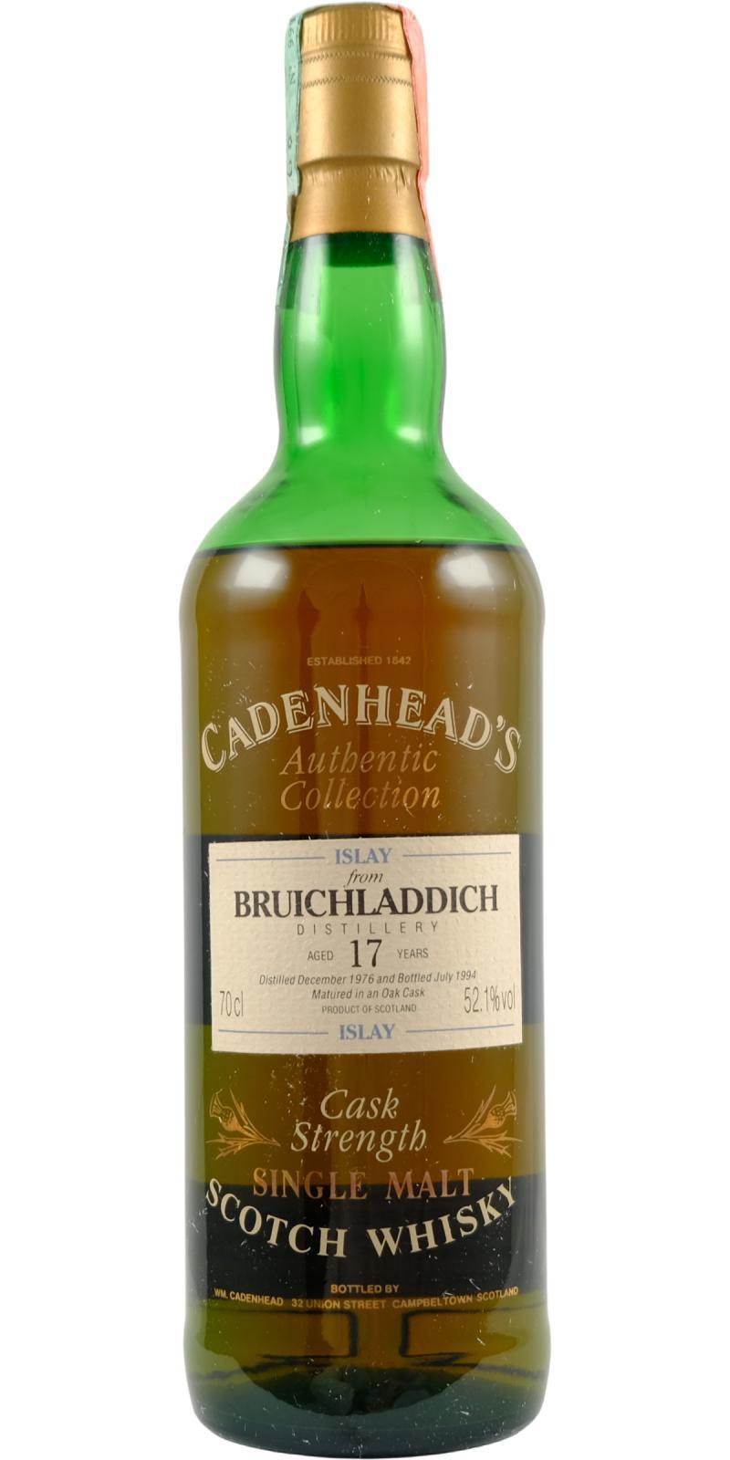 Bruichladdich 1976 CA Authentic Collection