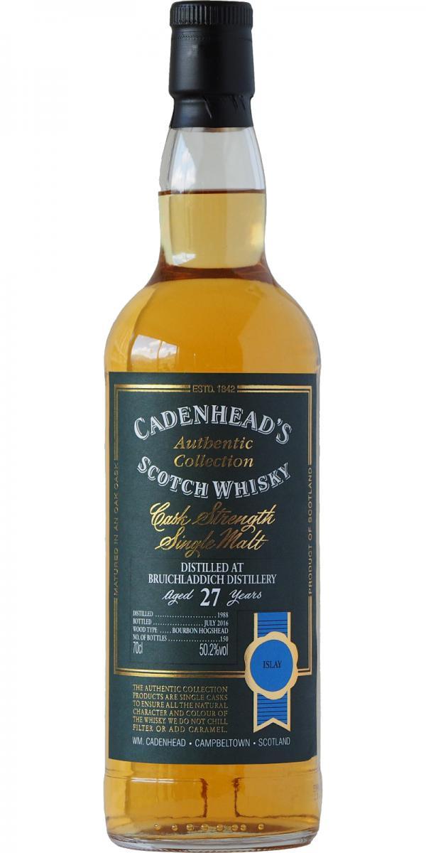 Bruichladdich 1988 CA Authentic Collection