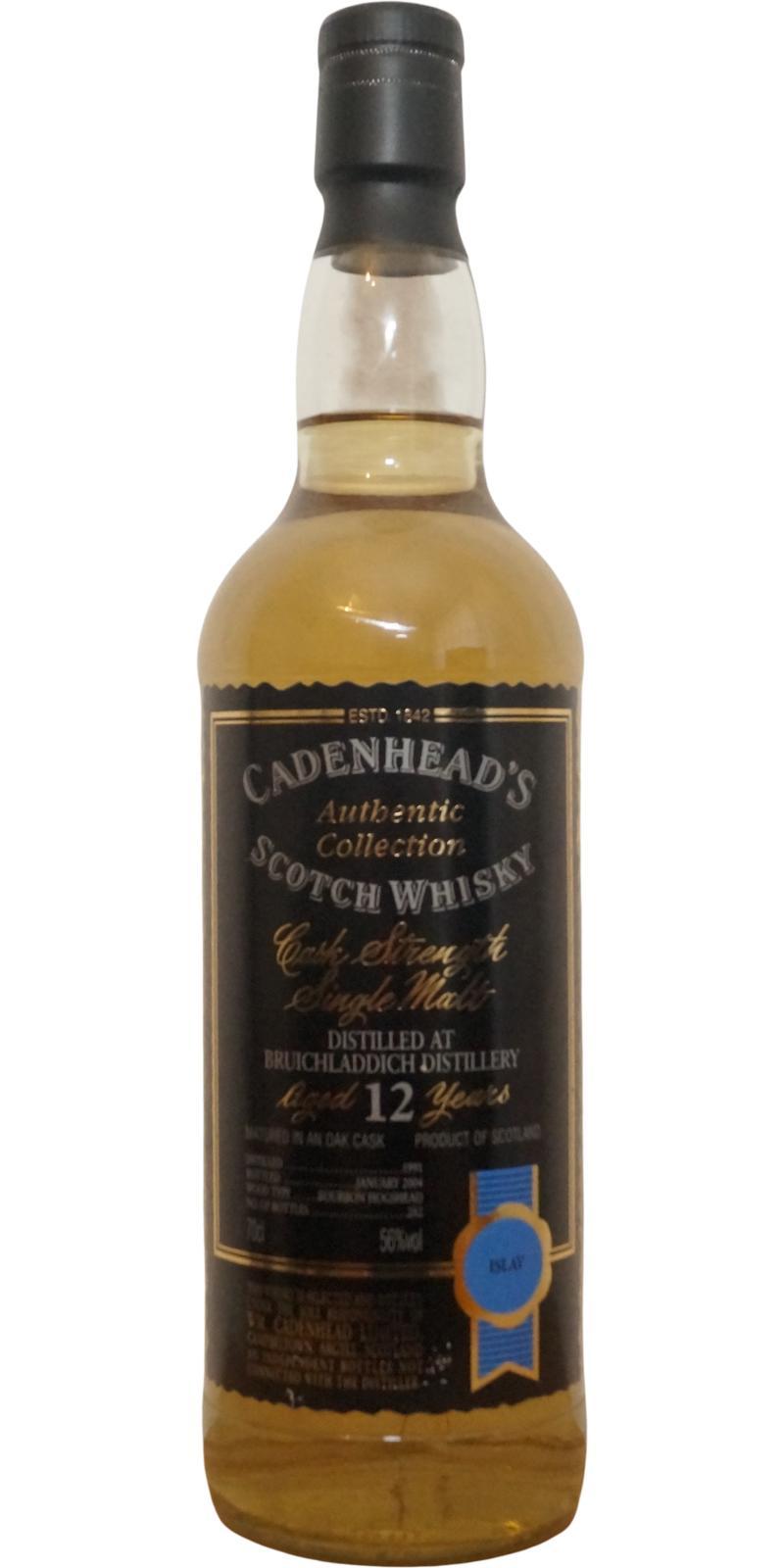 Bruichladdich 1991 CA Authentic Collection