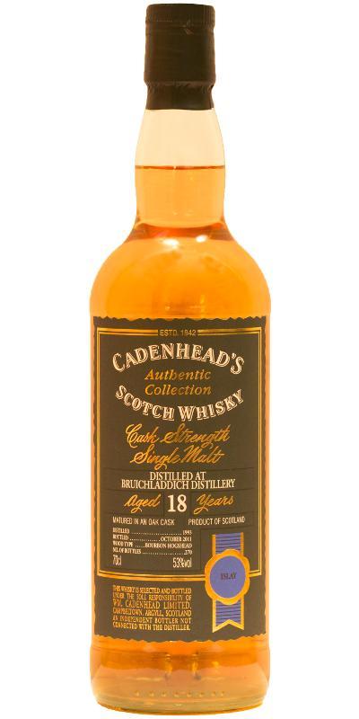 Bruichladdich 1993 CA Authentic Collection