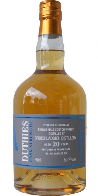 Bruichladdich 20-year-old CA Duthies - Cask Strength