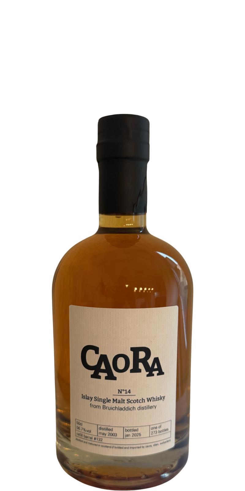 Bruichladdich 2003 Cao N°14