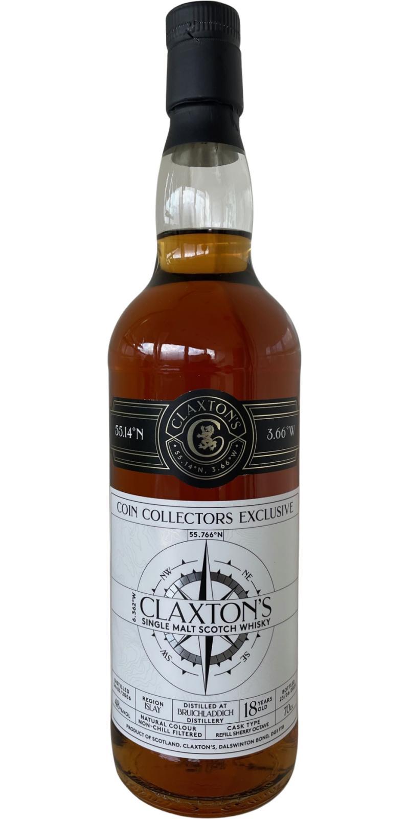 Bruichladdich 2006 Cl Coin Collector's Exclusive