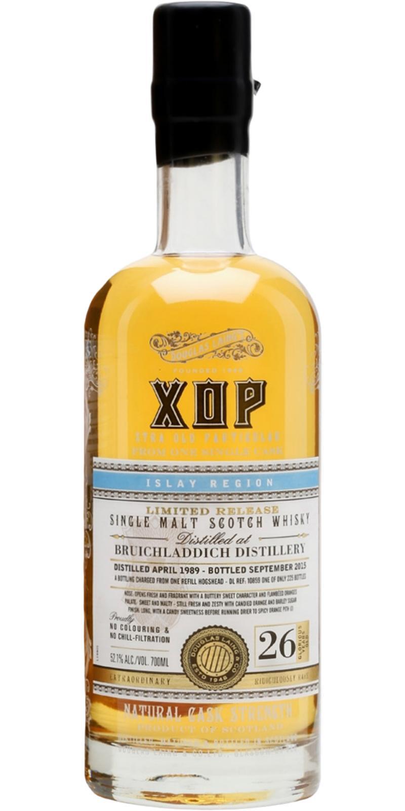Bruichladdich 1989 DL XOP