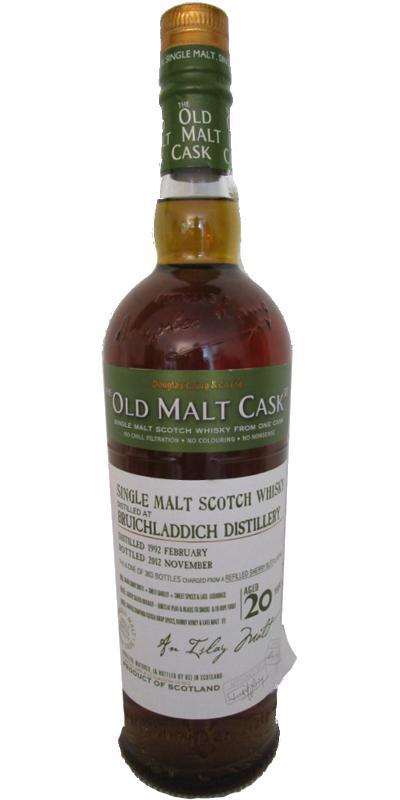 Bruichladdich 1992 DL The Old Malt Cask