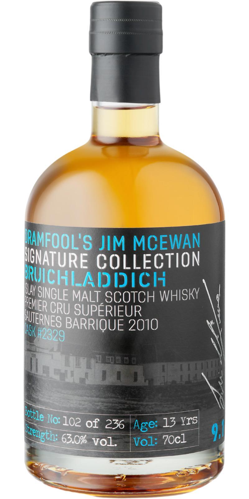 Bruichladdich 2010 Df Jim McEwan Signature Collection 9.1