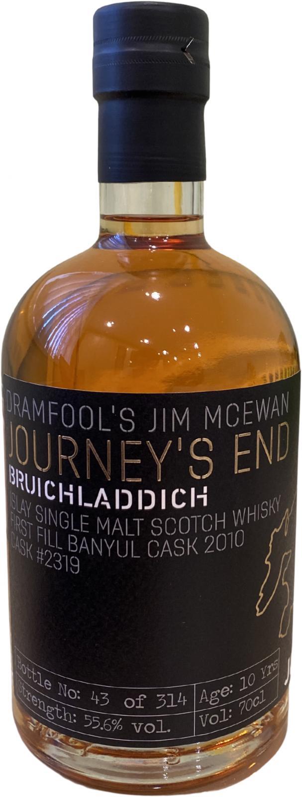 Bruichladdich 2010 Df Jim McEwan Journey's End