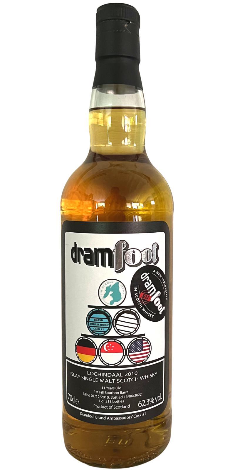 Lochindaal 2010 Df Brand Ambassadors' Cask #1