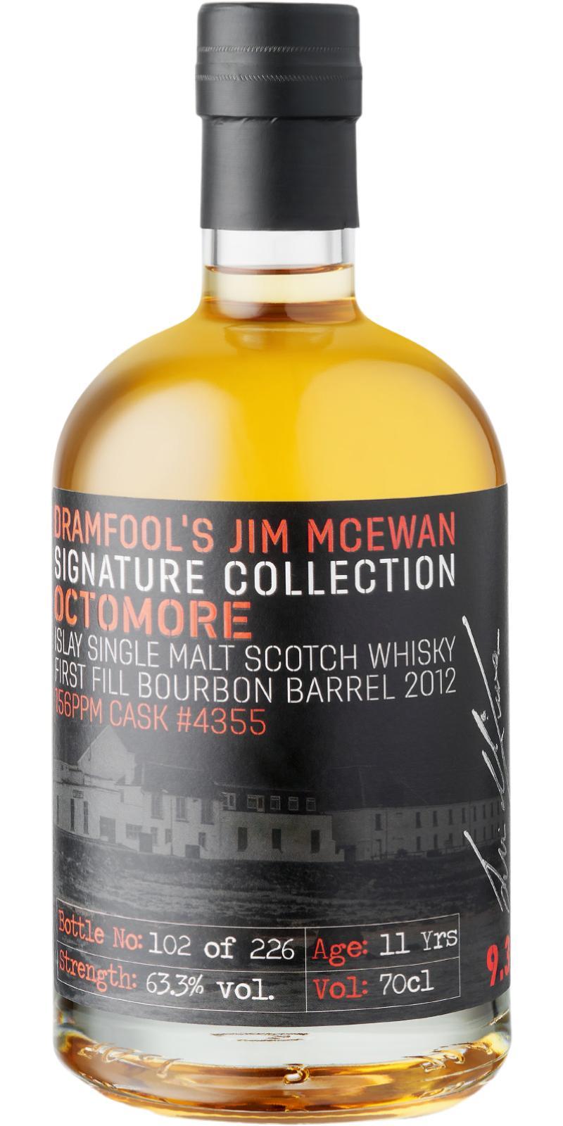 Octomore 2012 Df Jim McEwan Signature Collection 9.3