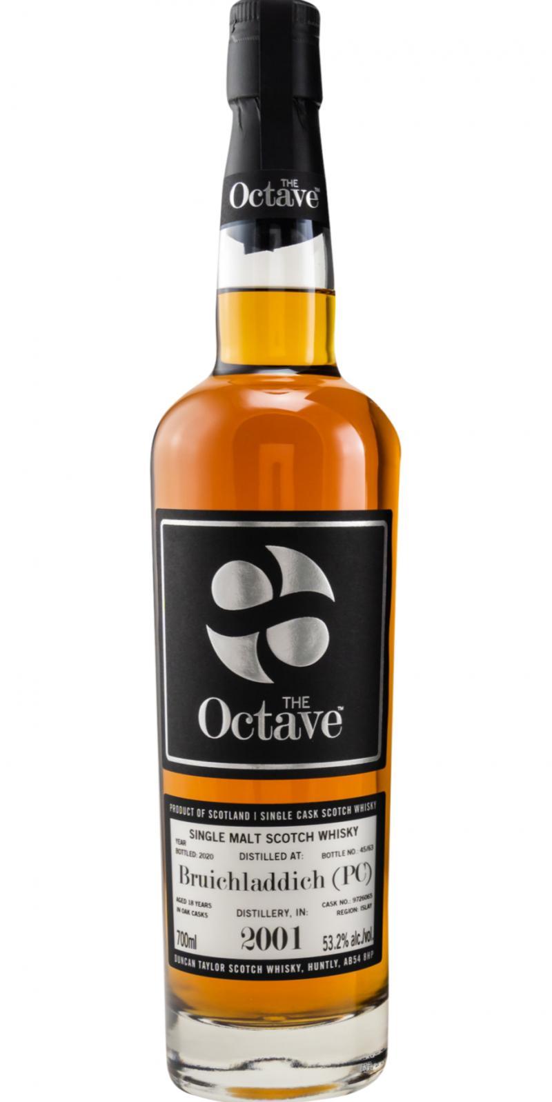 Bruichladdich 2001 DT The Octave