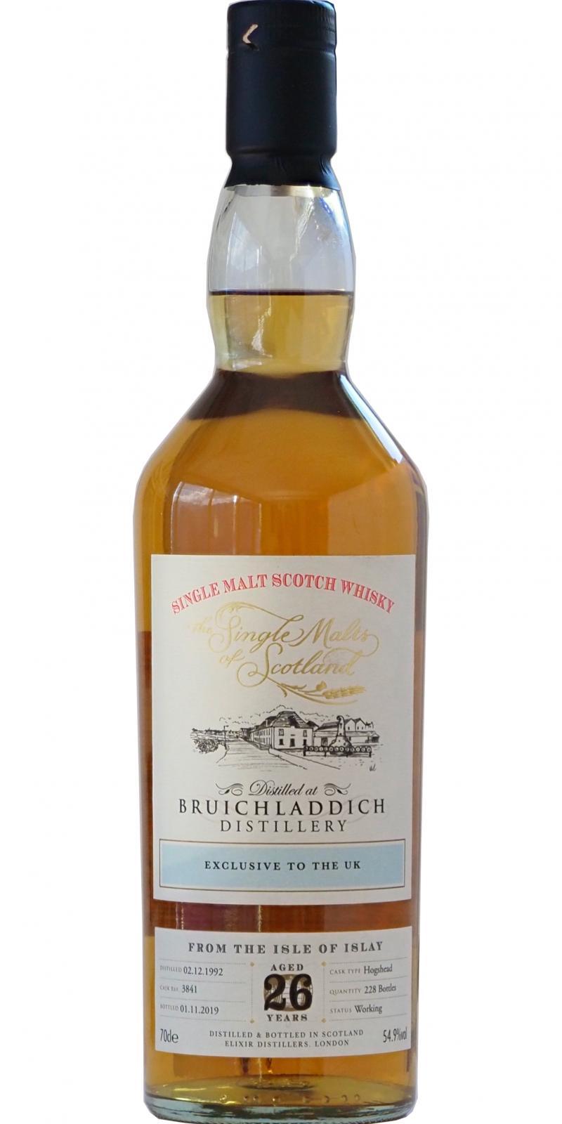 Bruichladdich 1992 ElD The Single Malts of Scotland