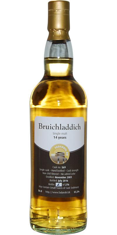 Bruichladdich 2001 F.dk