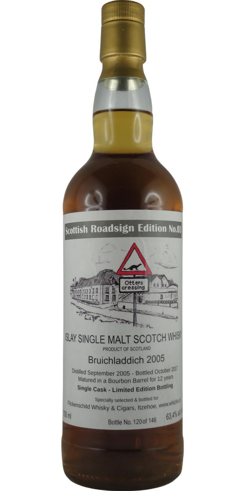 Bruichladdich 2005 Fs Scottish Roadsign Edition No. 03