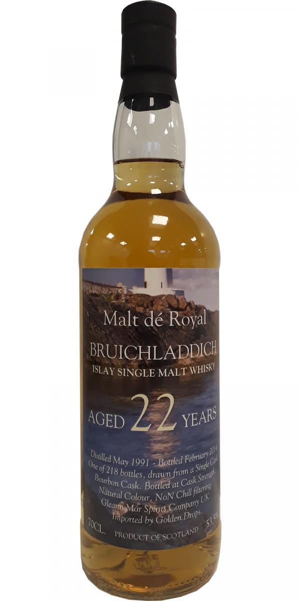 Bruichladdich 1991 GlMo Malt dé Royal