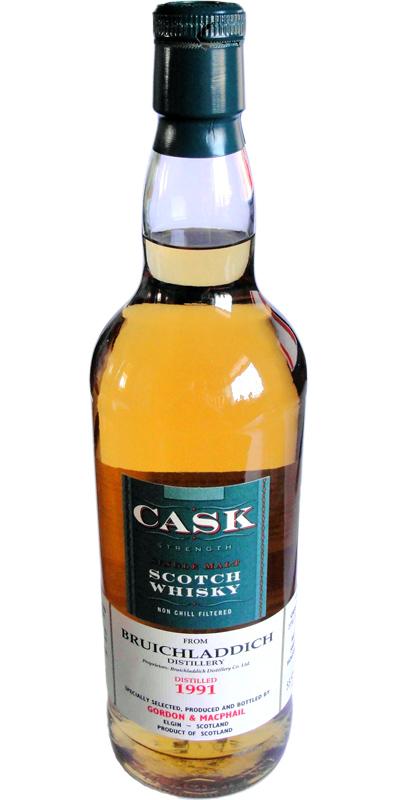 Bruichladdich 1991 GM Cask Strength
