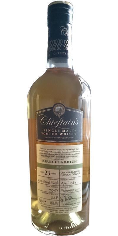 Bruichladdich 1989 IM Chieftain's