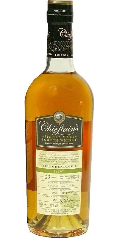 Bruichladdich 1989 IM Chieftain's Choice