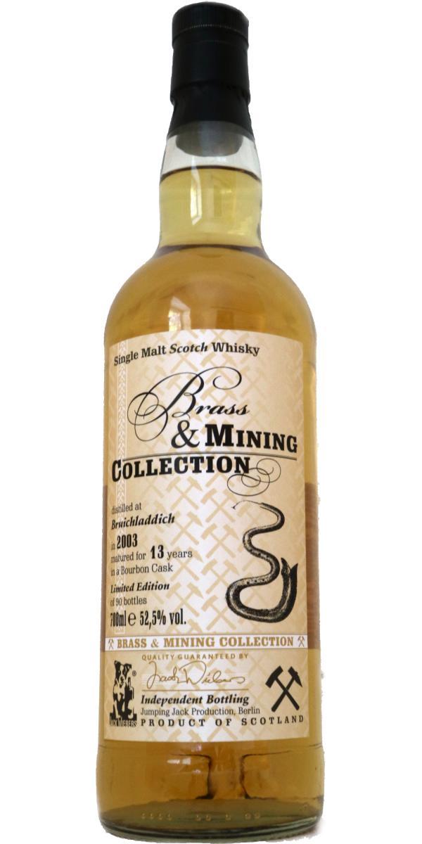 Bruichladdich 2003 JW Brass & Mining Collection
