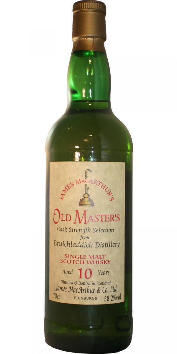 Bruichladdich 10-year-old JM Old Master's - Cask Strength Selection