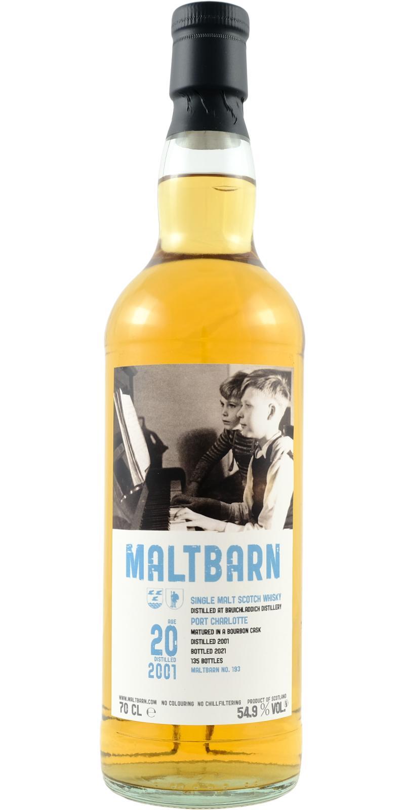 Port Charlotte 2001 MBa No. 193