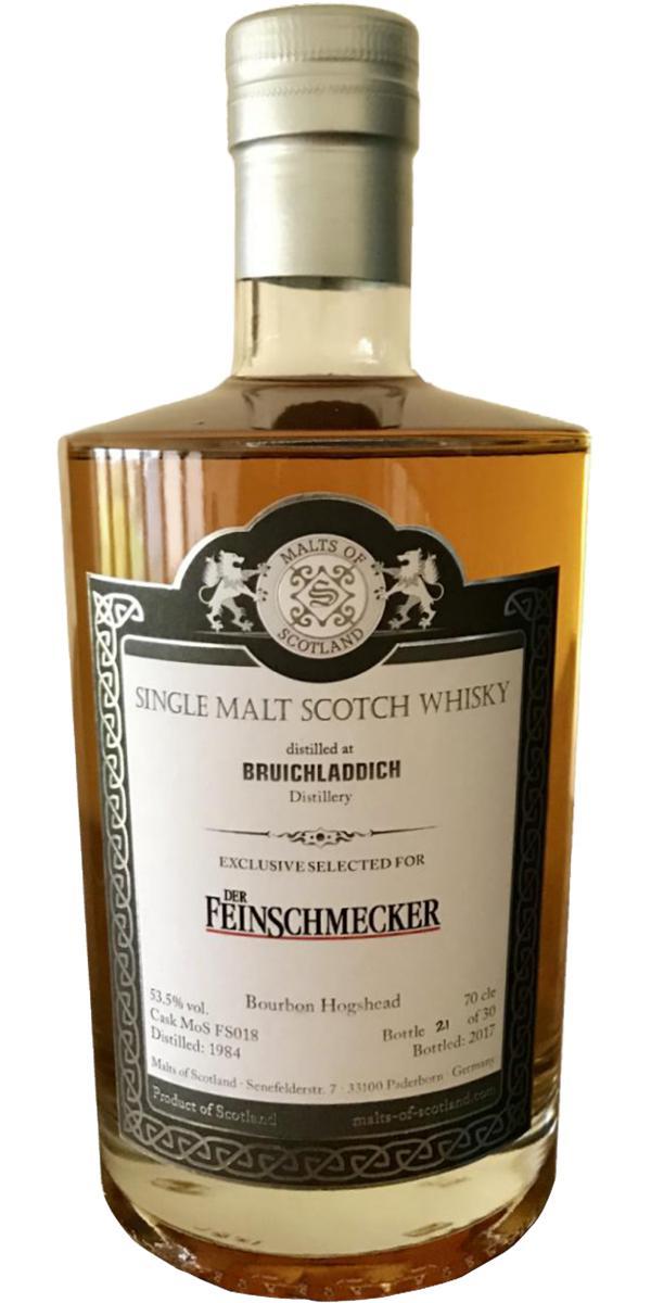 Bruichladdich 1984 MoS Der Feinschmecker