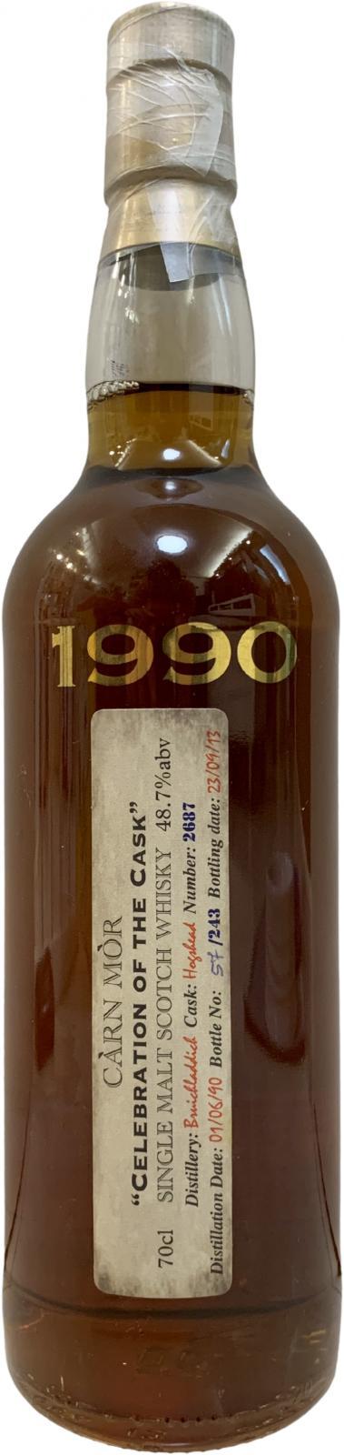 Bruichladdich 1990 MMcK Càrn Mòr Celebration of the Cask
