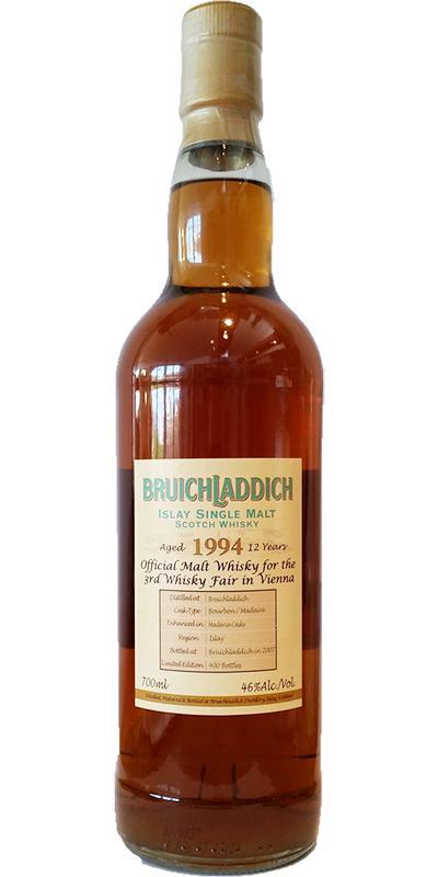 Bruichladdich 1994 MM 3rd Whisky Fair Vienna