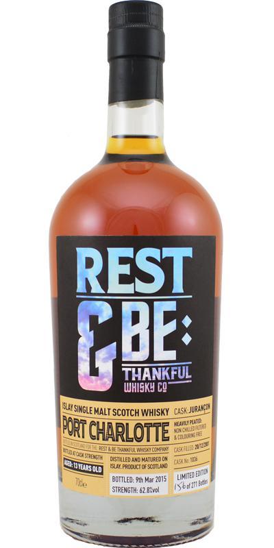 Port Charlotte 2001 RBTW Limited Edition