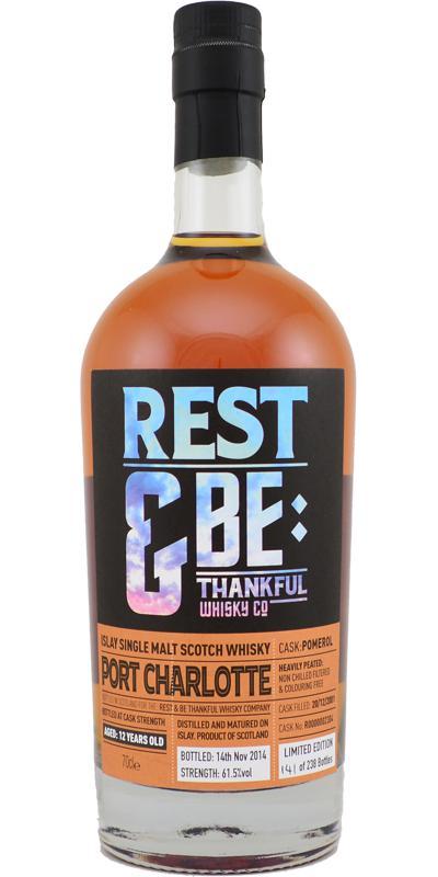 Port Charlotte 2001 RBTW Limited Edition