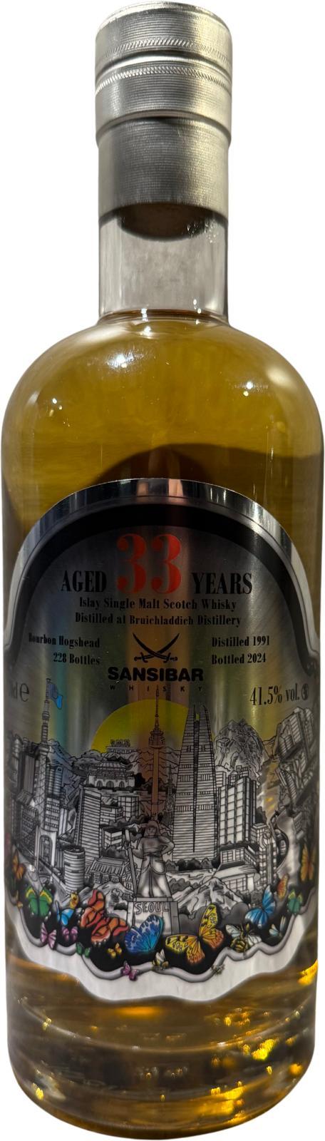 Bruichladdich 1991 Sb Fazzino Artwork