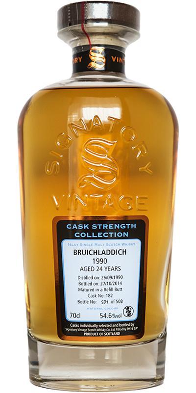 Bruichladdich 1990 SV Cask Strength Collection