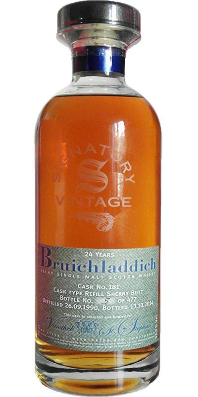 Bruichladdich 1990 SV Cask Strength Collection