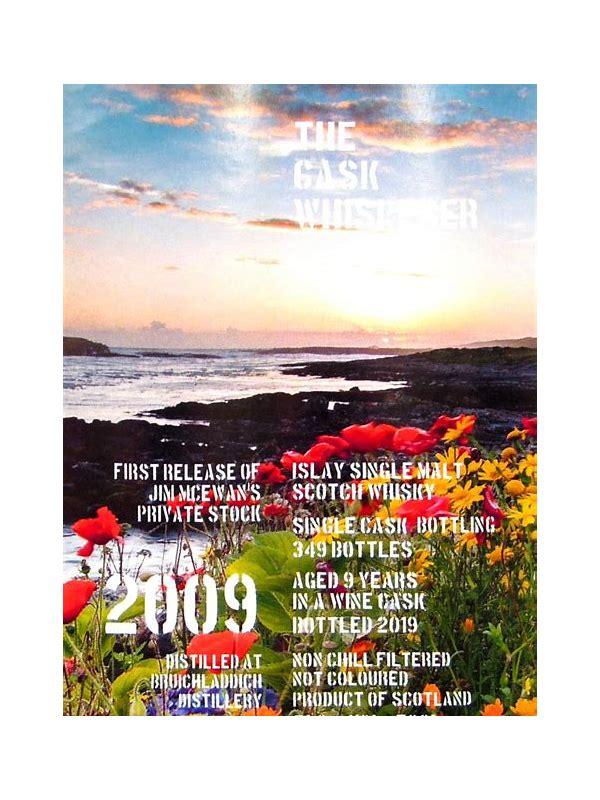 Bruichladdich 2009 TCW Jim McEwan's Private Stock - 1st Release