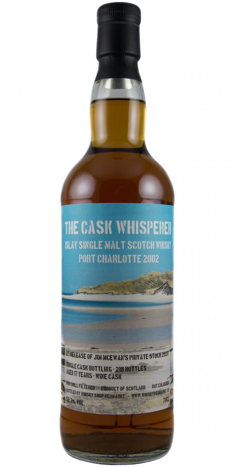 Port Charlotte 2002 TCW Jim McEwan's Private Stock - 2nd Release