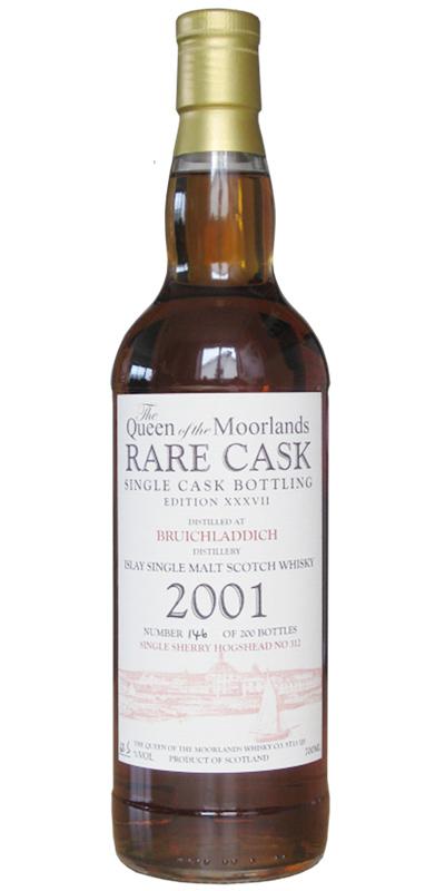 Bruichladdich 2001 QM Rare Cask - Edition XXXVII