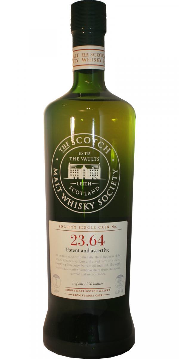 Bruichladdich 2002 SMWS 23.64 Potent and assertive