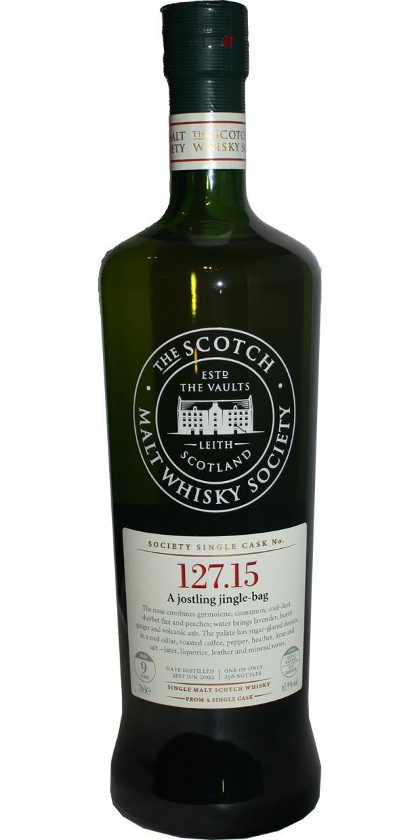 Port Charlotte 2002 SMWS 127.15 A jostling jingle-bag