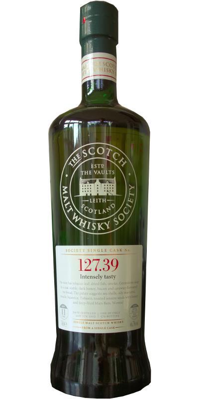 Port Charlotte 2002 SMWS 127.39 Intensely tasty