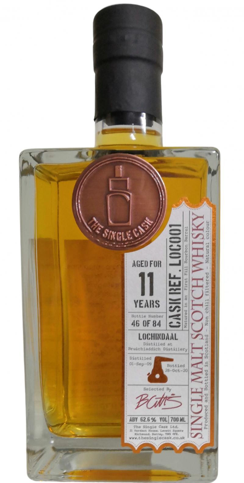 Lochindaal 2009 TSCL The Single Cask