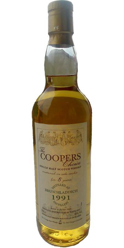 Bruichladdich 1991 VM The Cooper's Choice