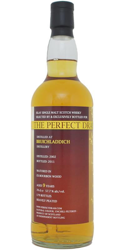 Bruichladdich 2002 TWA The Perfect Dram