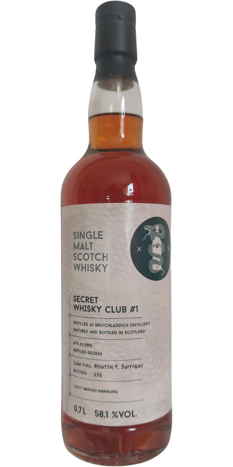 Bruichladdich 2012 UD Smart Whisky Hamburg